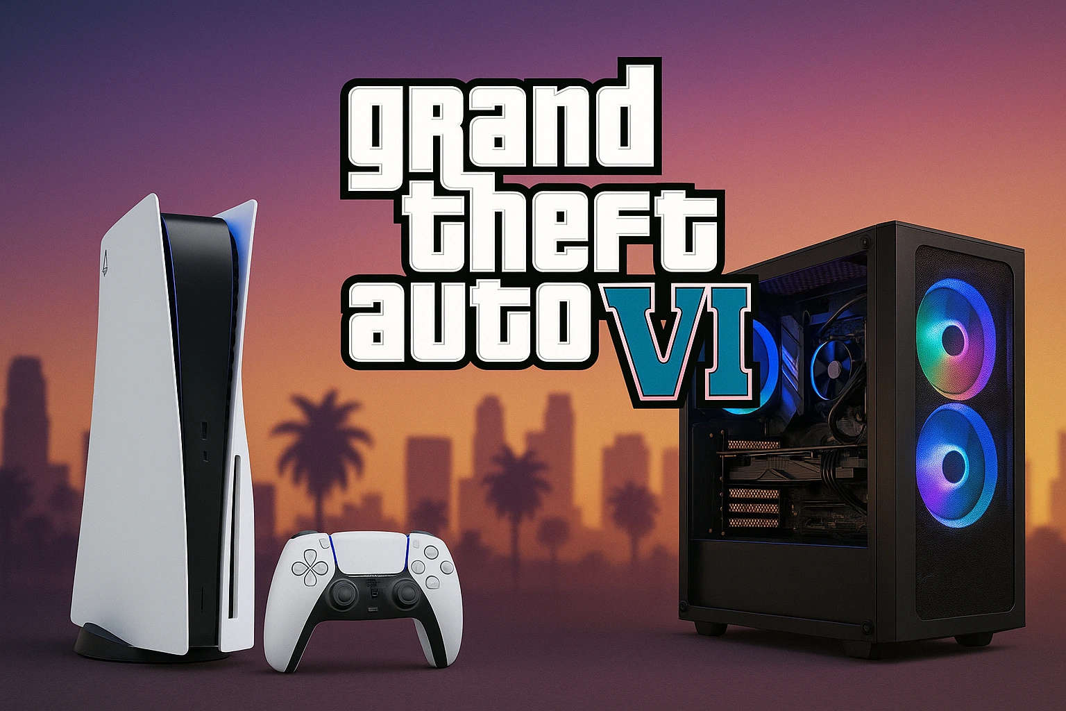 GTA 6 : la priorité est donnée à la PS5, face au PC relégué au second plan