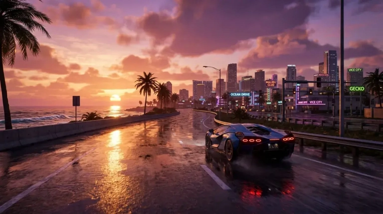 GTA 6 tourne en 1440p à 30 FPS sur PS5 son niveau graphique explique pourquoi le 60 FPS paraît très difficile