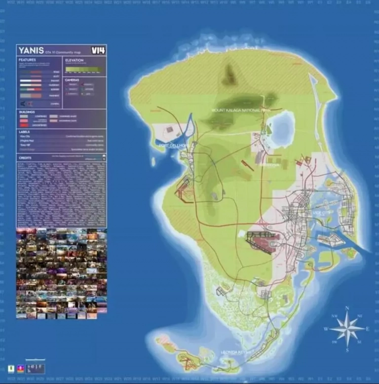 La carte de la communauté est plutôt fidèle aux leaks récents