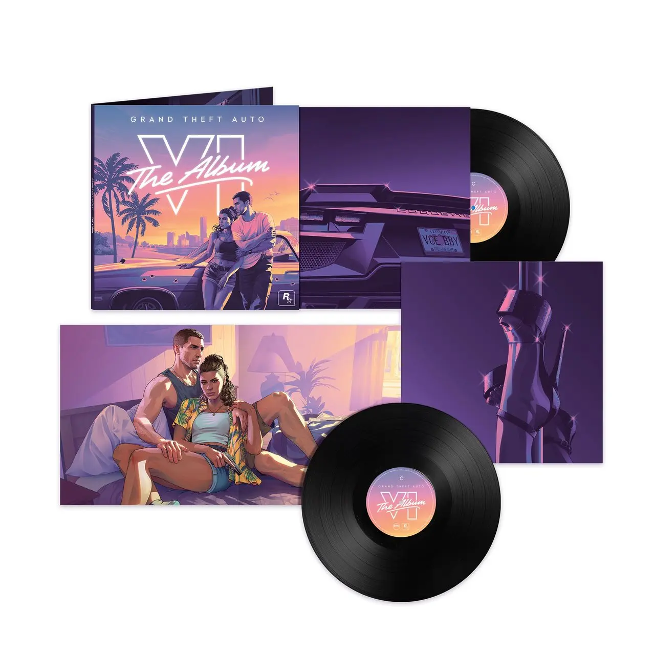 Grand Theft Auto VI The Album en vinyle chez Cultura à 33,99 euros