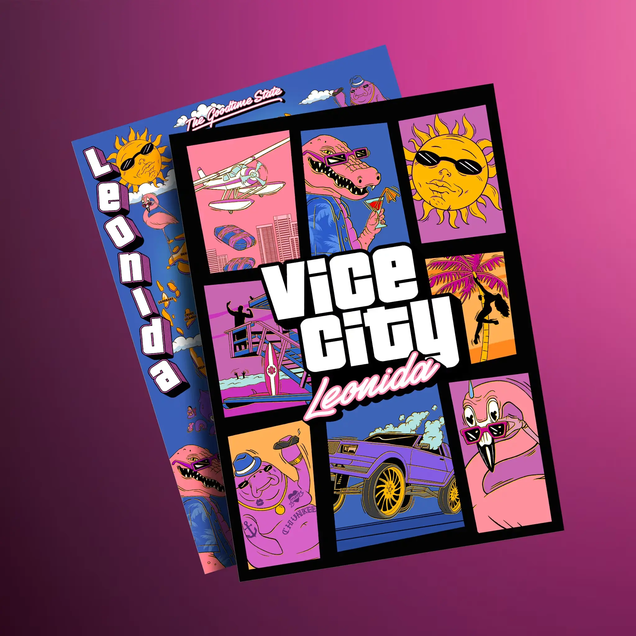 Carte de Leonida GTA 6 Vice City Collection