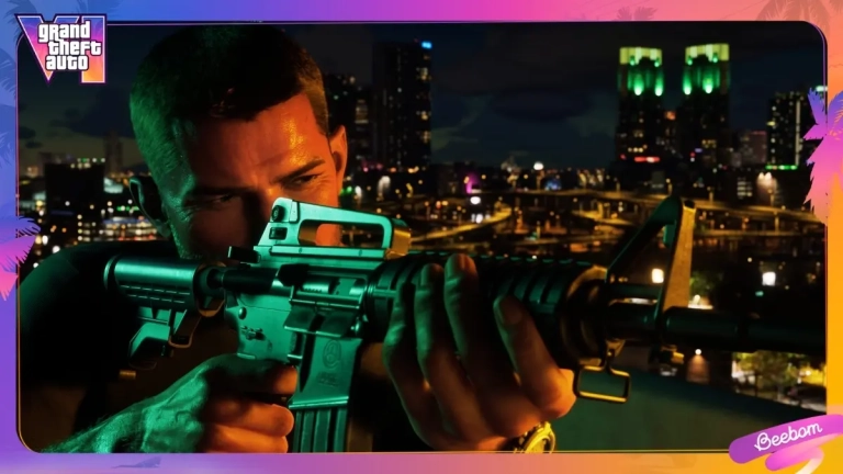 GTA 6 sur téléviseur HDR VRR 120 Hz avec PS5 et Xbox Series X