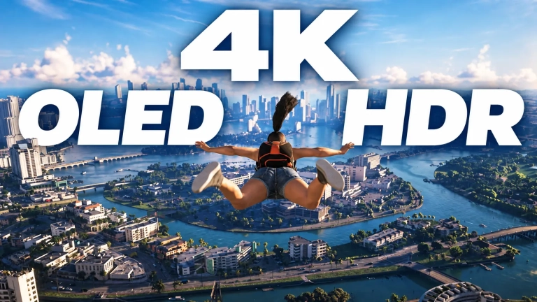 GTA 6 sur une télévision OLED 4K HDR